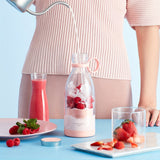 11.83oz Portable Electric Wireless Mini Fruit Blender Juicer - Perfect for On - the - Go! - Luxelstore