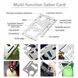 14 in 1 Outdoor Emergency Survival And Safety Gear Kit Camping - Luxelstore
