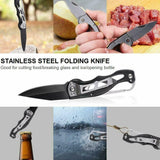 14 in 1 Outdoor Emergency Survival And Safety Gear Kit Camping - Luxelstore