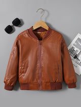 2025 Autumn Winter New Boys' - Lined Zip - Up Jacket - Luxelstore