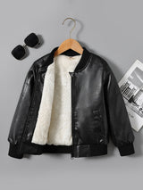 2025 Autumn Winter New Boys' - Lined Zip - Up Jacket - Luxelstore