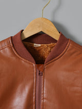 2025 Autumn Winter New Boys' - Lined Zip - Up Jacket - Luxelstore