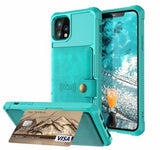360 Protection Magnetic Leather Wallet Armor Case for iPhone - Luxelstore