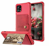 360 Protection Magnetic Leather Wallet Armor Case for iPhone - Luxelstore