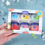 4/6/8pcs Moisturizing Lip Balm Set Whitening Moisturizing Base Natural Plant Base Moisturizing Crack Lip Care Jelly Moisturizer - Luxelstore