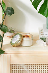 Abundance Candle / Ritual Candle / Intention Candle / Hand Poured - Luxelstore