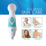 Advanced Facial & Body Cleansing Brush With Extended Handle - Luxelstore