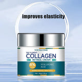 Collagen Cream deeply Hydrates Nourishes The Skin to Restore Elasticity Radiance Moisturizing Anti - wrinkle Aging Shrinks Pores - Luxelstore