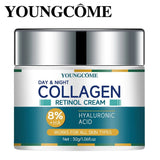 Collagen Cream deeply Hydrates Nourishes The Skin to Restore Elasticity Radiance Moisturizing Anti - wrinkle Aging Shrinks Pores - Luxelstore