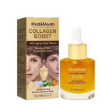 Collagen Face Serum Smoothing Wrinkle Moisturing Tightening Nourishing Hydrating Elasticity Brightening Face Skin Care Product - Luxelstore