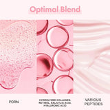Collagen Peptide Facial Serum Targets Dull Skin Boosts Skin Elasticity Stimulates Skin Renewal Repair Salmon PDRN KOREAN Product - Luxelstore