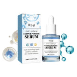 Copper Peptide Serum Anti Aging Fade Fine Lines Pore Shrinking Smoothing Firming Hydrating Hyaluronic Acid Moisturizing Essence - Luxelstore