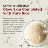 Dr.Melaxin Peel Shot Glow Rice Peel Ampoule Gentle Exfoliant Korean Skincare for All Skin Types Face Treatment - Luxelstore
