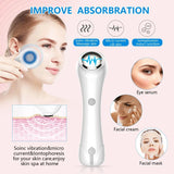 Facial Cleansing Brush, Brush For Exfoliating, IPX7 Waterproof 3 In 1 - Luxelstore