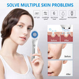 Facial Cleansing Brush, Brush For Exfoliating, IPX7 Waterproof 3 In 1 - Luxelstore