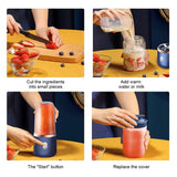 High Quality Twin Gear Portable Juice Blender - Luxelstore