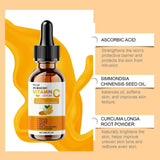 Hoygi 30ml Vitamin C Serum For Face Moisturizing Hydrating Facial Lightening Blemish Melanin Fine Lines Brightening Facial Serum - Luxelstore