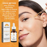 Hoygi 30ml Vitamin C Serum For Face Moisturizing Hydrating Facial Lightening Blemish Melanin Fine Lines Brightening Facial Serum - Luxelstore