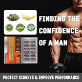 Powerful High Purity Epimedium Supplements Natural Organic Manhood Erection Pill Improve Performance and Increase Size - Luxelstore