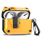 Security Lock Cover for AirPods Pro 3 2025 Case for AirPods Pro3 Pro 3rd Gen 2025 Cases Shockproof PC Headphone Fundas With Hook - Luxelstore