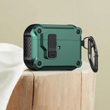 Security Lock Cover for AirPods Pro 3 2025 Case for AirPods Pro3 Pro 3rd Gen 2025 Cases Shockproof PC Headphone Fundas With Hook - Luxelstore