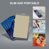 TOYFID All - Aluminum Pop Up Slide Rfid Slim Basic Card personalized wallet for men - Luxelstore