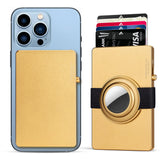 TOYFID All - Aluminum Pop Up Slide Rfid Slim Card Holder Wallet With Airtag Holder - Luxelstore
