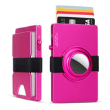 TOYFID All - Aluminum Pop Up Slide Rfid Slim Card Holder Wallet With Airtag Holder - Luxelstore