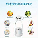 11.83oz Portable Electric Wireless Mini Fruit Blender Juicer - Perfect for On - the - Go! - Luxelstore