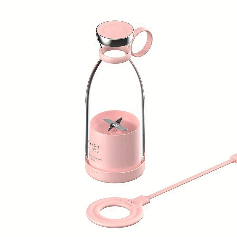11.83oz Portable Electric Wireless Mini Fruit Blender Juicer - Perfect for On - the - Go! - Luxelstore