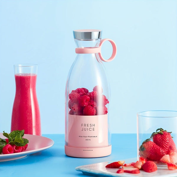 11.83oz Portable Electric Wireless Mini Fruit Blender Juicer - Perfect for On - the - Go! - Luxelstore