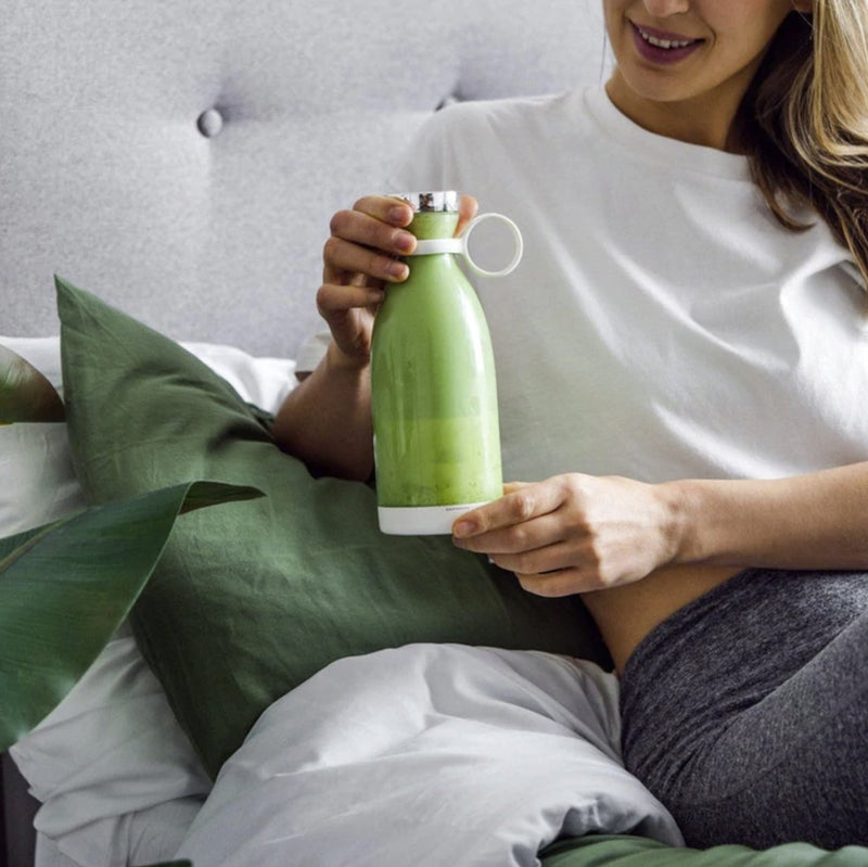 11.83oz Portable Electric Wireless Mini Fruit Blender Juicer - Perfect for On - the - Go! - Luxelstore