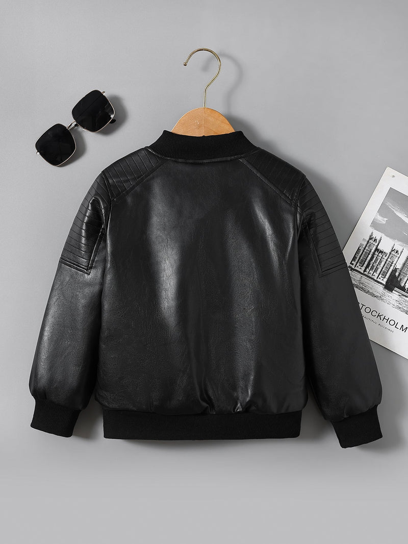 2025 Autumn Winter New Boys' - Lined Zip - Up Jacket - Luxelstore