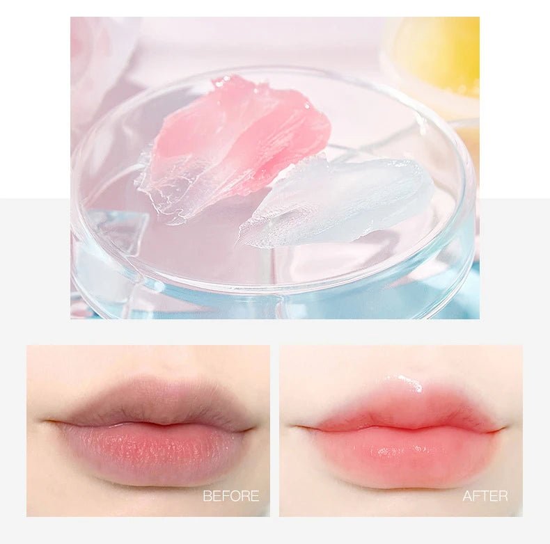 4/6/8pcs Moisturizing Lip Balm Set Whitening Moisturizing Base Natural Plant Base Moisturizing Crack Lip Care Jelly Moisturizer - Luxelstore