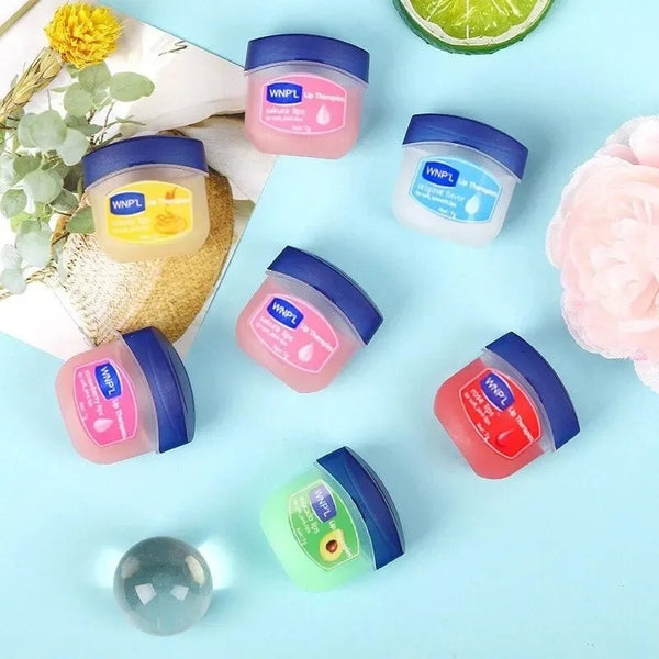4/6/8pcs Moisturizing Lip Balm Set Whitening Moisturizing Base Natural Plant Base Moisturizing Crack Lip Care Jelly Moisturizer - Luxelstore