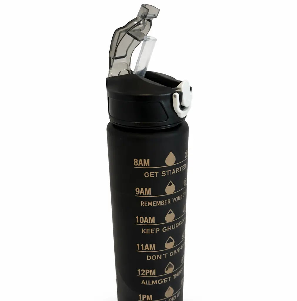 Stay Hydrated. Stay Focused. Luxel Motivational Bottle Luxelstore