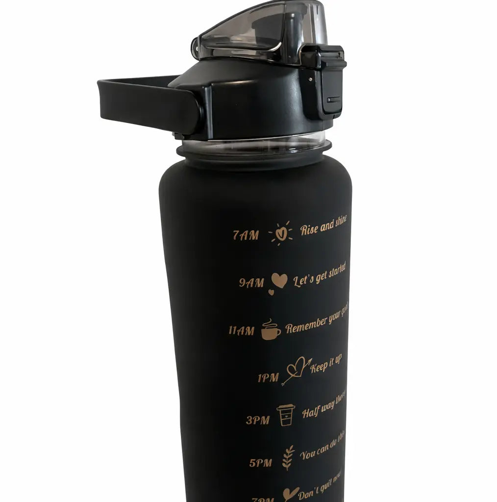 Stay Hydrated. Stay Focused. Luxel Motivational Bottle Luxelstore
