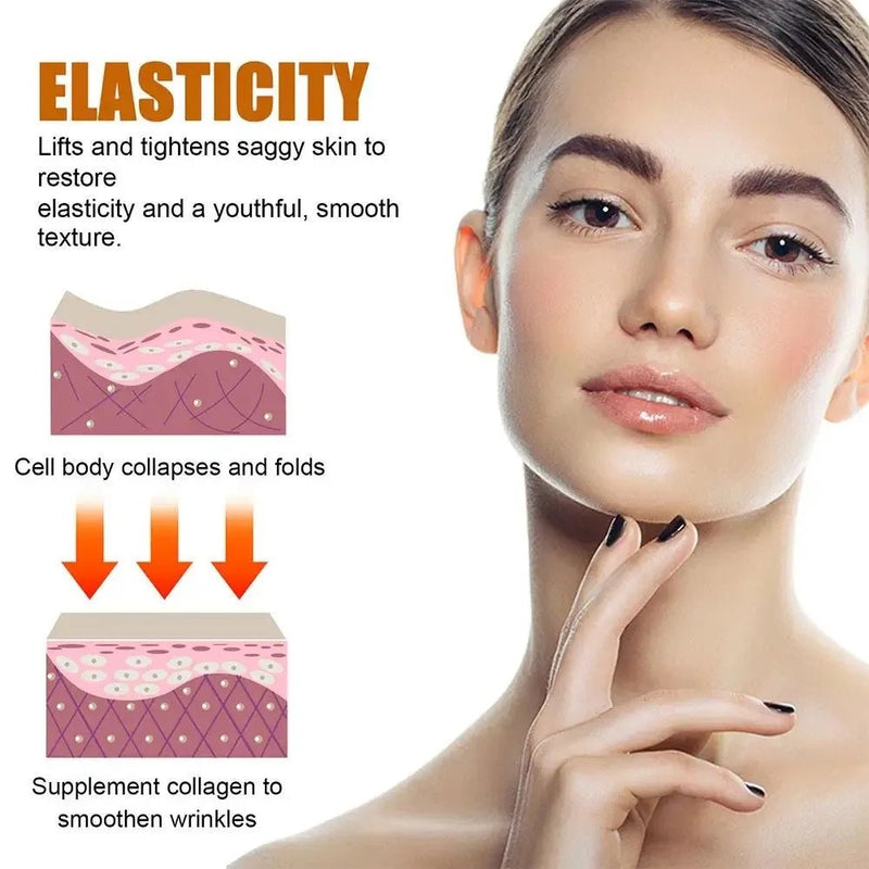 Collagen Face Serum Smoothing Wrinkle Moisturing Tightening Nourishing Hydrating Elasticity Brightening Face Skin Care Product - Luxelstore