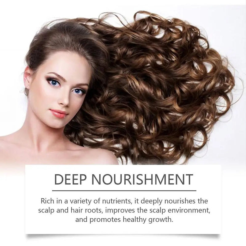 Copper Peptide Hair Density Serum Deep Nourishment And Moist For Damage Hair Treatment,anti - hair Loss Natural Hair Growth Liquid - Luxelstore