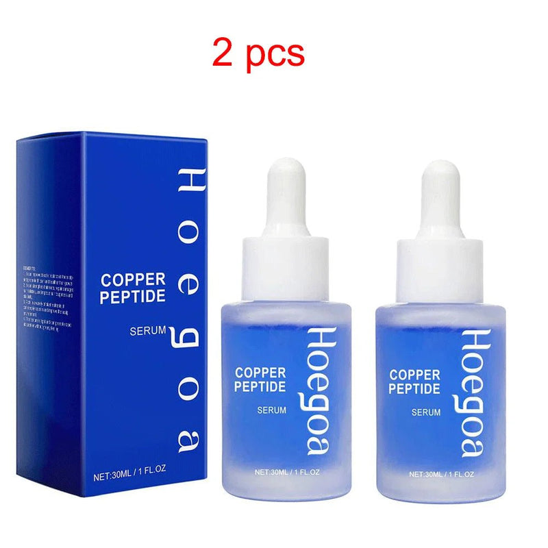 Copper Peptide Hair Density Serum Deep Nourishment And Moist For Damage Hair Treatment,anti - hair Loss Natural Hair Growth Liquid - Luxelstore