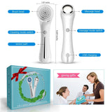 Facial Cleansing Brush, Brush For Exfoliating, IPX7 Waterproof 3 In 1 - Luxelstore