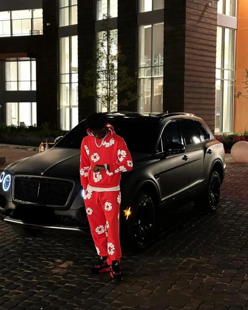 Foam Printed Men Women Hoodie Loose Casual Clothing Fashion Long Sleeve Hooded Pullover Personality Streetwear Sweatshirts - Luxelstore