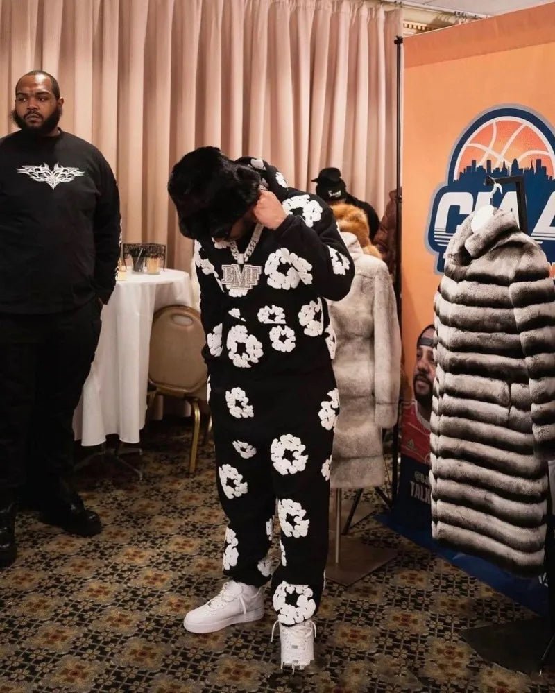 Foam Printed Men Women Hoodie Loose Casual Clothing Fashion Long Sleeve Hooded Pullover Personality Streetwear Sweatshirts - Luxelstore