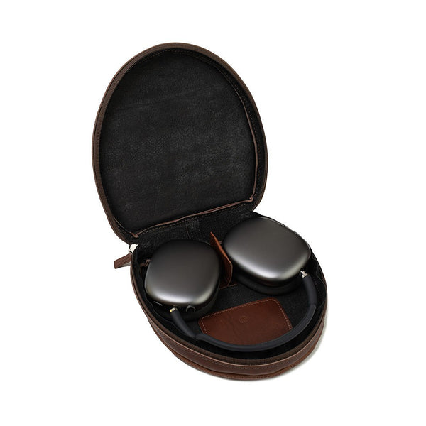 Full - Grain Leather Case for AirPods Max - Luxelstore