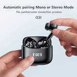 LED TWS Earbuds Bluetooth 5.0 Earphones for Huawei Iphone - Luxelstore