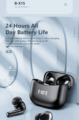 LED TWS Earbuds Bluetooth 5.0 Earphones for Huawei Iphone - Luxelstore