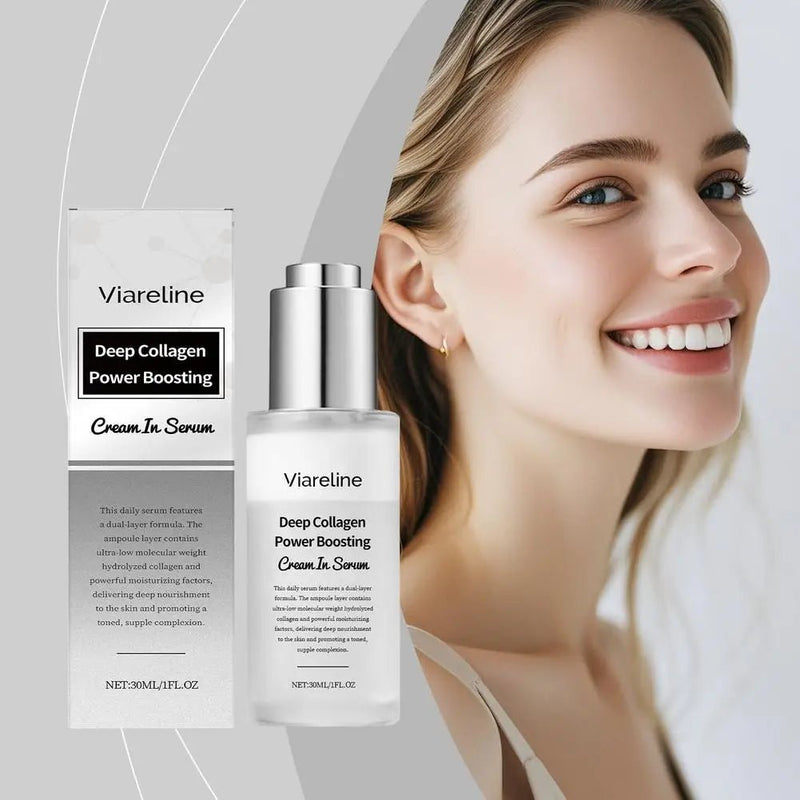 Moisturizing Collagen Facial Essence Brightening Anti Aging Anti Wrinkle Firming Hydrated Essence Face Beauty Skin Care - Luxelstore