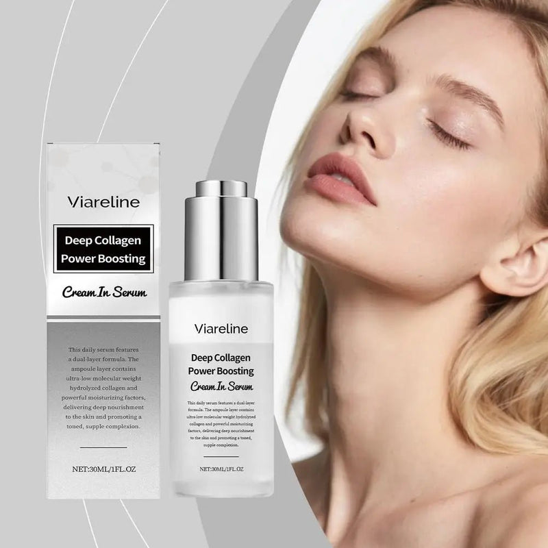 Moisturizing Collagen Facial Essence Brightening Anti Aging Anti Wrinkle Firming Hydrated Essence Face Beauty Skin Care - Luxelstore