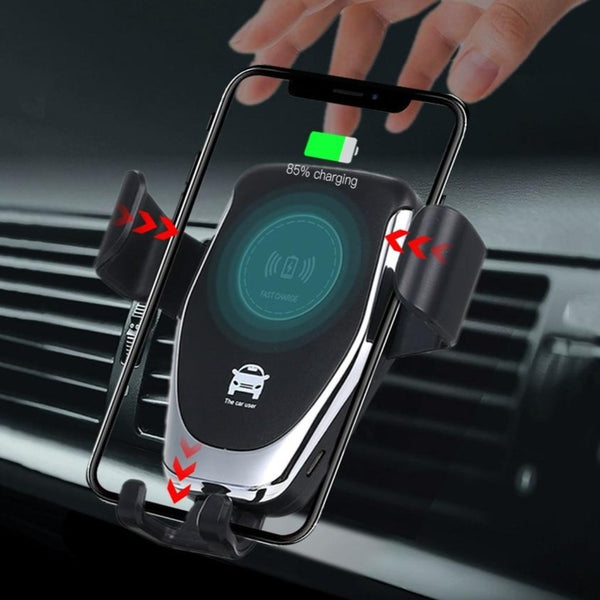 Ninja Dragon QI X Universal Wireless Charger with Car Mount Holder - Luxelstore