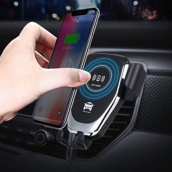 Ninja Dragon QI X Universal Wireless Charger with Car Mount Holder - Luxelstore